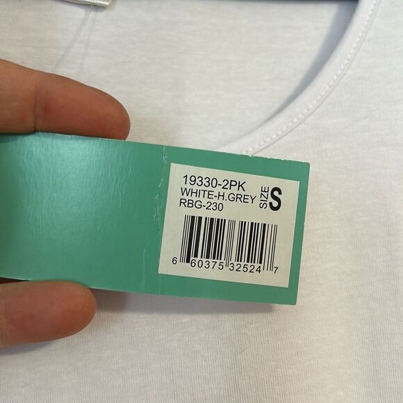 OH MAMMA Size Small White Maternity T-Shirt Crewneck NWT Stretch Postpartum - Picture 5 of 8